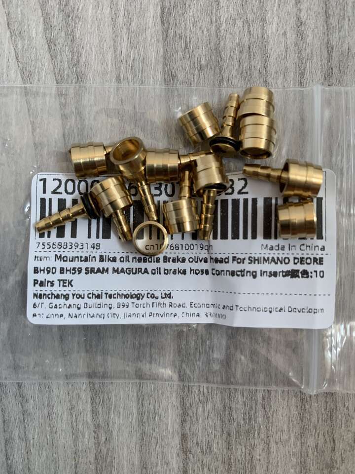 Tektro Bicycle Hydraulic Brake-Line Olive & Insert