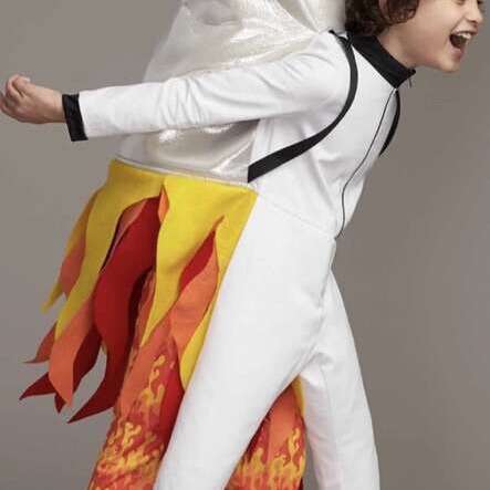 Fly to the Moon Rocket Jet pack Spacesuit