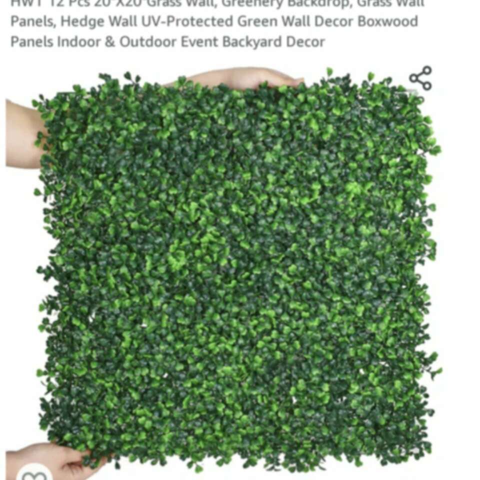 New in box decorative hedges