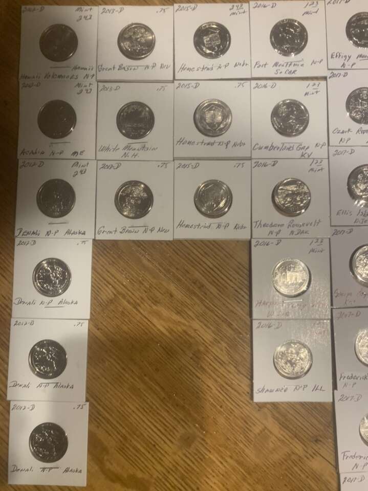 Uncirculated NP/DC Quarters