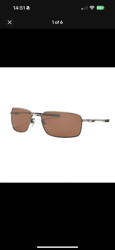 NEW Oakley Square Wire PRIZM Polarized Sunglasses