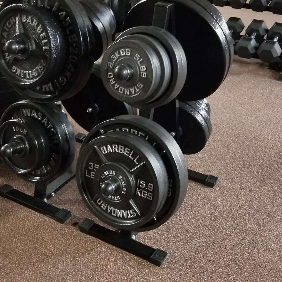 305# Olympic Plate Barbell & Tree! *OPM*