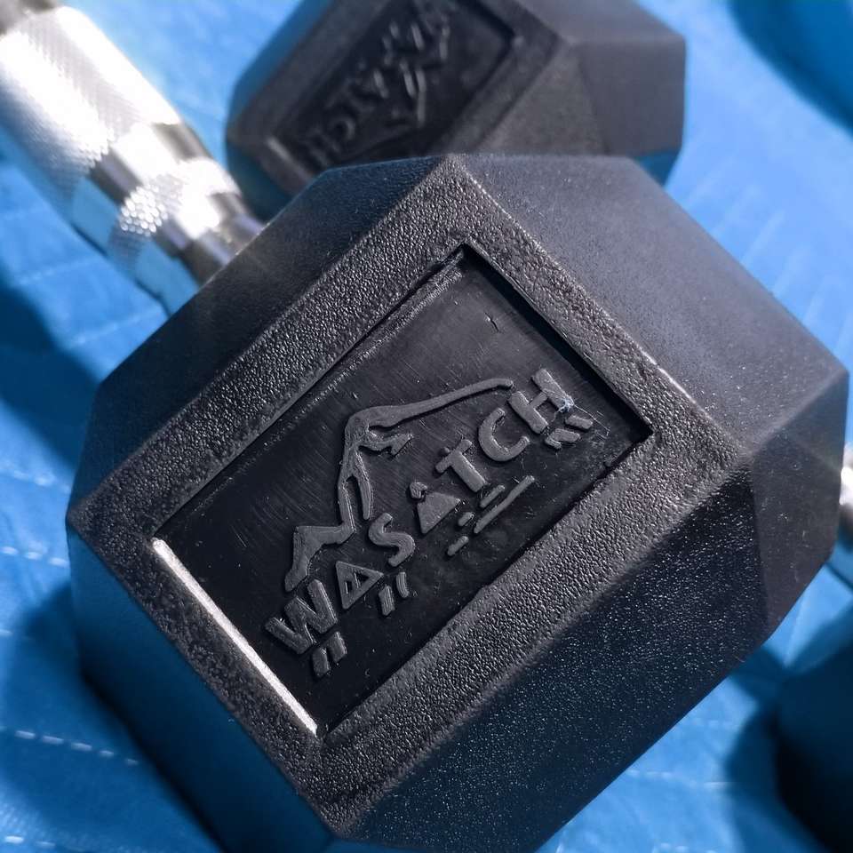 65# Pair Rubber Dumbbells**