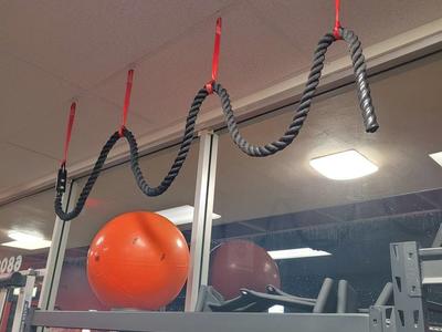 Climbing Ropes With Built In Anchor