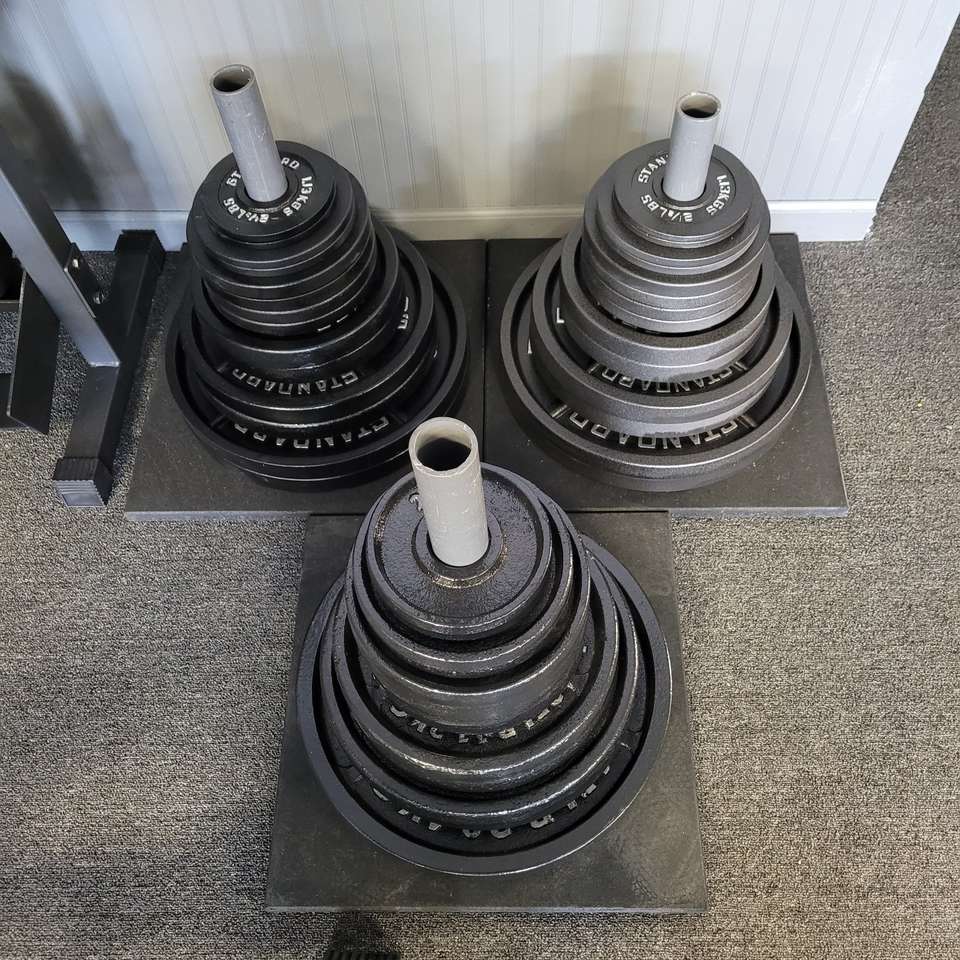 Standard Olympic Plates In Stock New Matching Sets