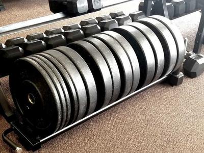 550# Commercial Bumper Plate Set & BONUS! *bpr*