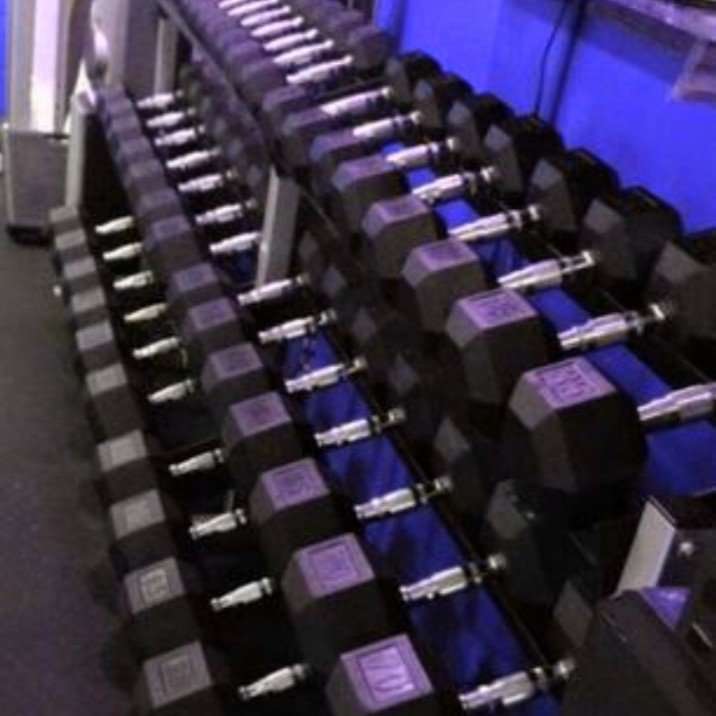 Nice! Wasatch Pro Dumbbells 35-50 Rubber Hex *dbhc