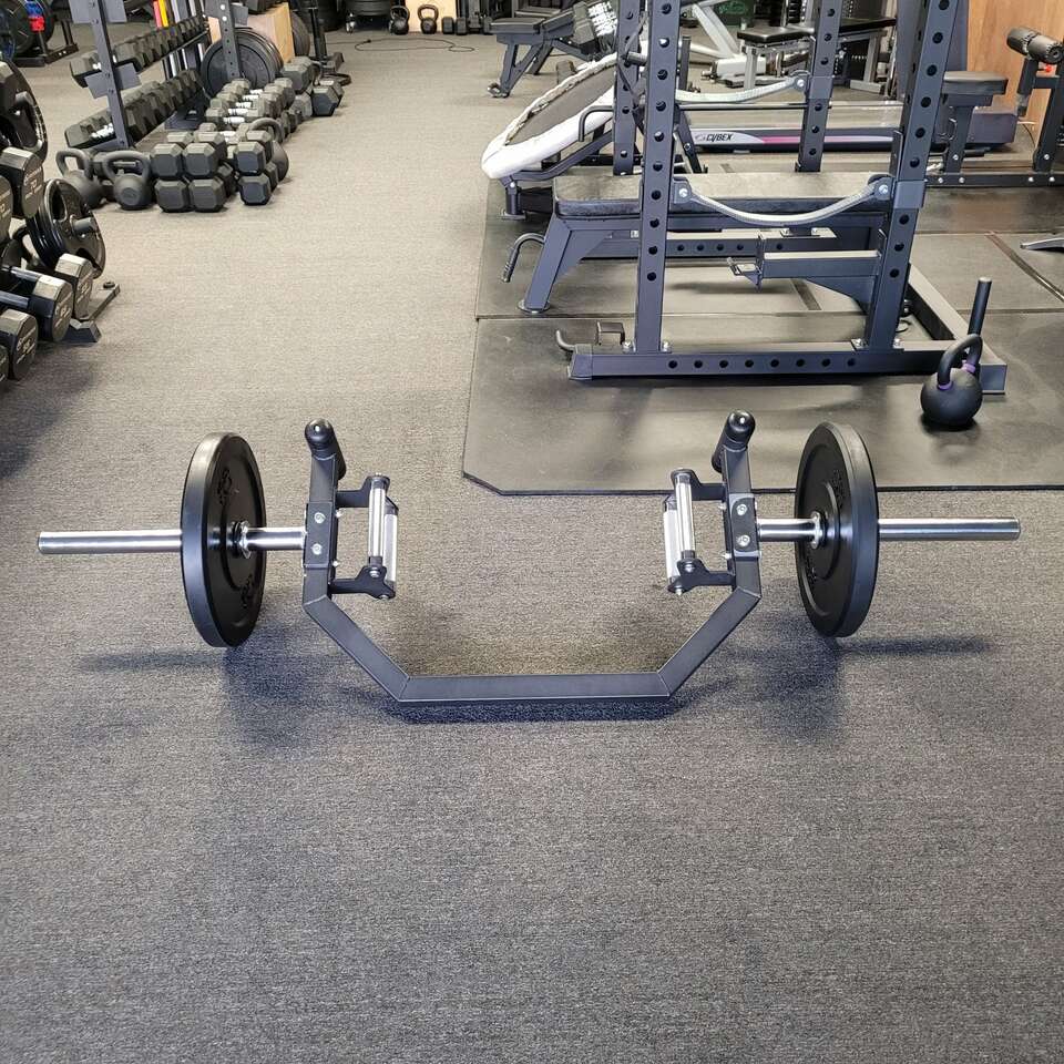 700# Loadable Dual Grip Open Hex Barbell *PROMO*