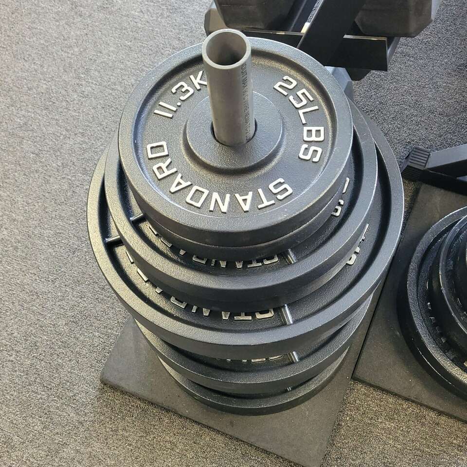 840# Standard Barbell Olympic Plates