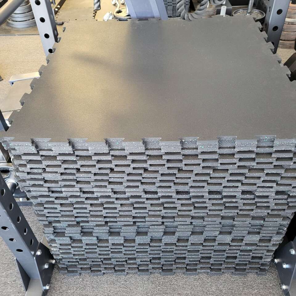 Interlocking Gym Mats - Protects Equipment/Floors