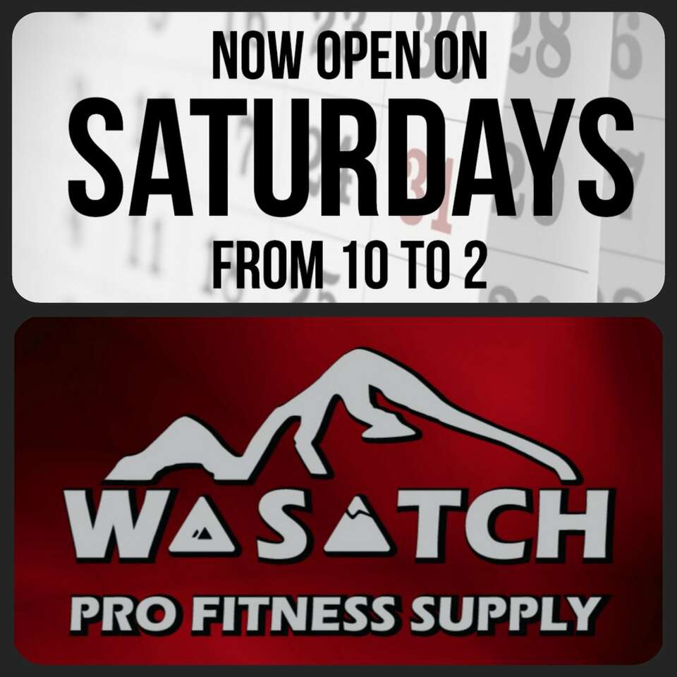 Wasatch Pro Fitness Now Open Saturdays!