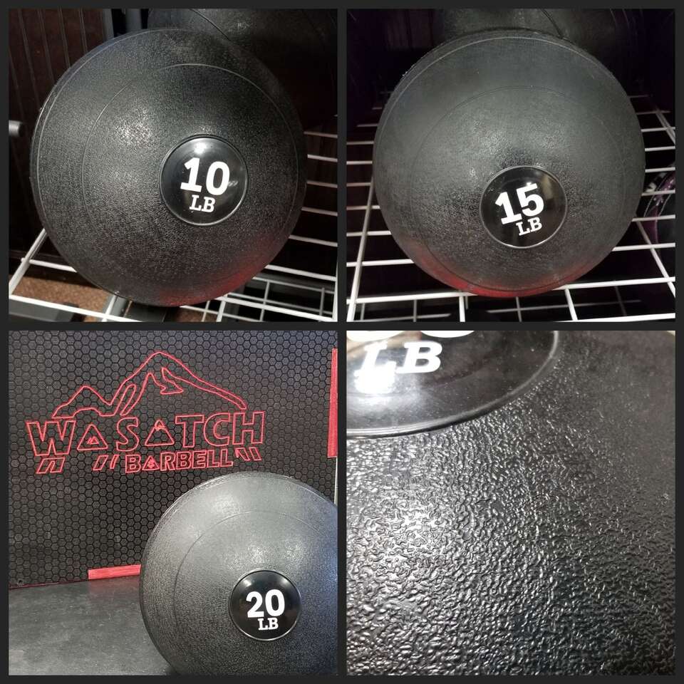 3 piece Slam Ball Set 10-15-20LB