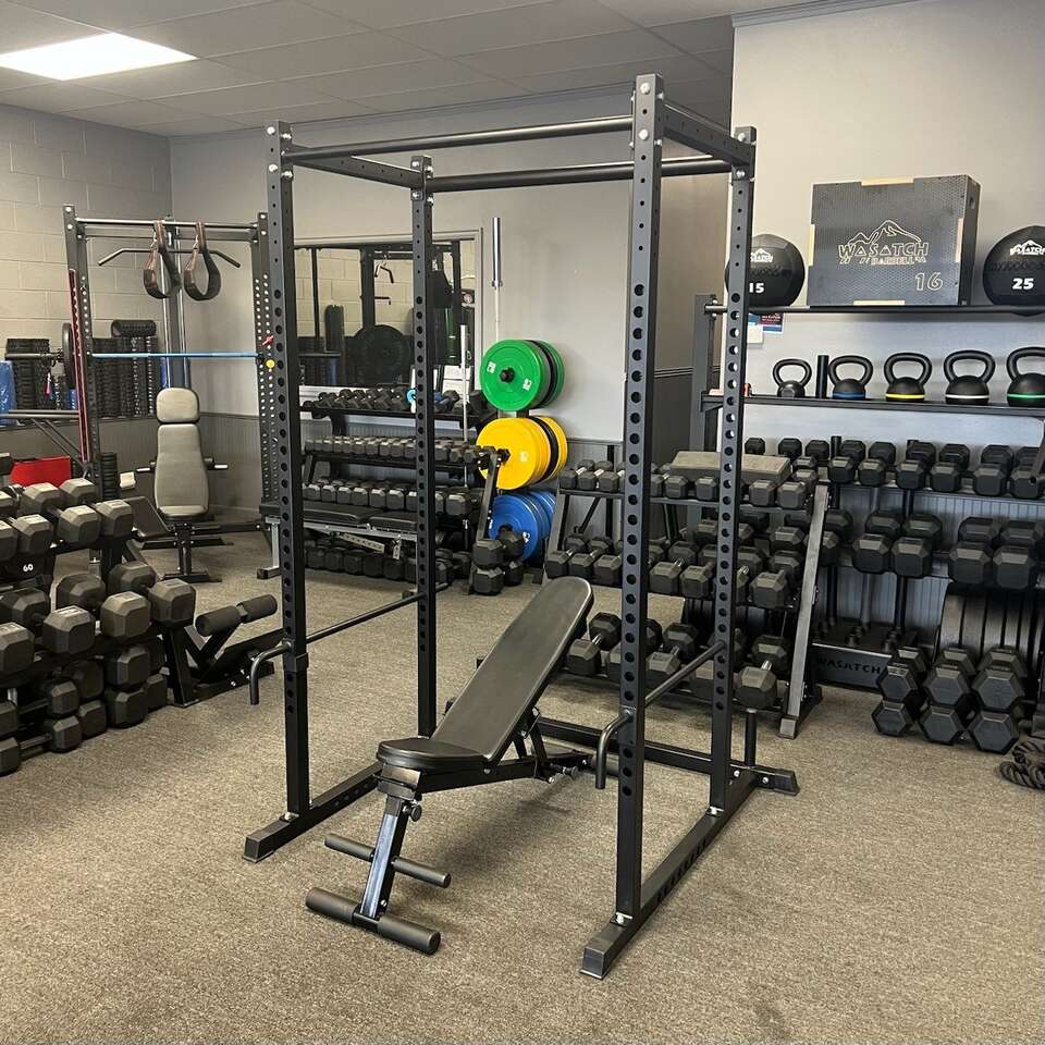 Squat Rack and adjustable bench only $449