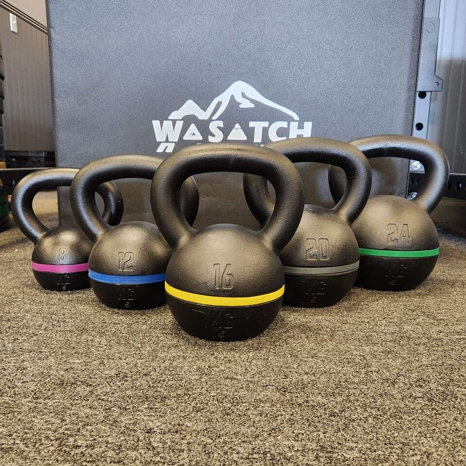 New Wasatch Kettlebell Set Incl 18-26-35-44-53lb