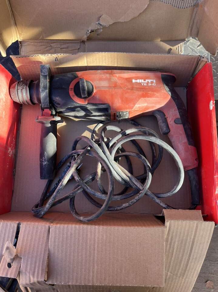 Hilti hammer drill corded hot sale