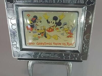 Disney Mickey Mouse and Coke Collectable