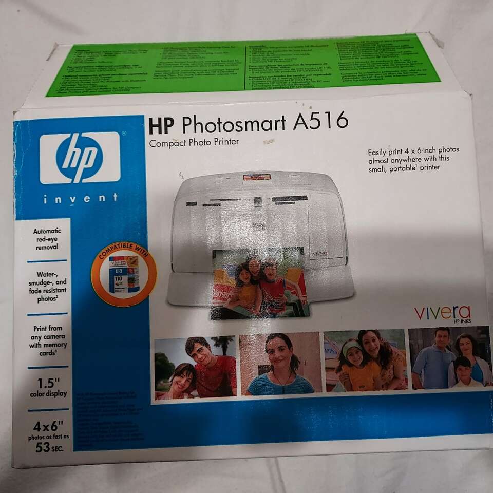HP Photosmart A516 photo printer