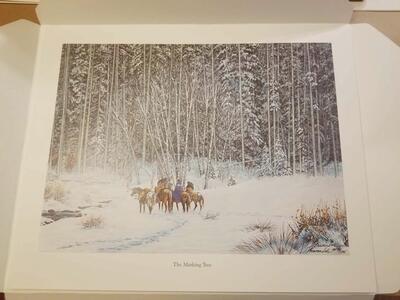 Julie Kramer Cole "The Marking Tree" Limited Edition Artist Proof