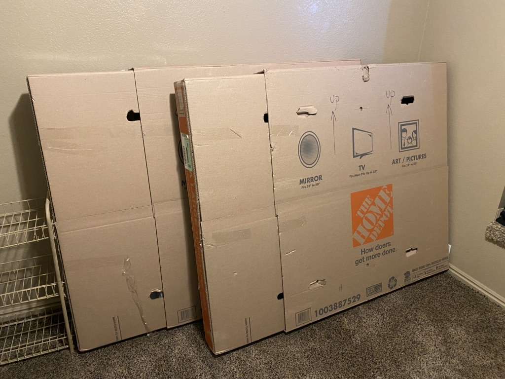 UHAUL TV BOXES