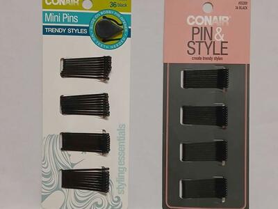 New Black, Brown Bobby Pins $.75
