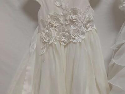 White Flower Girl Dress, Costume