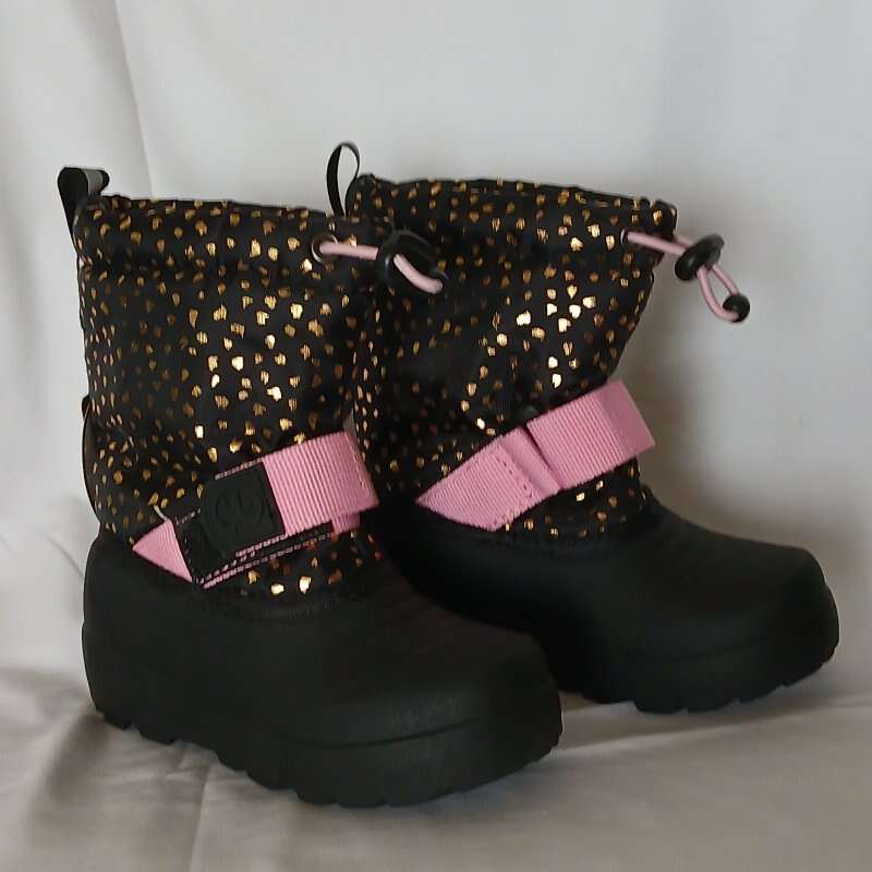 Girls Winter Snow Boots Size 7 Child, New
