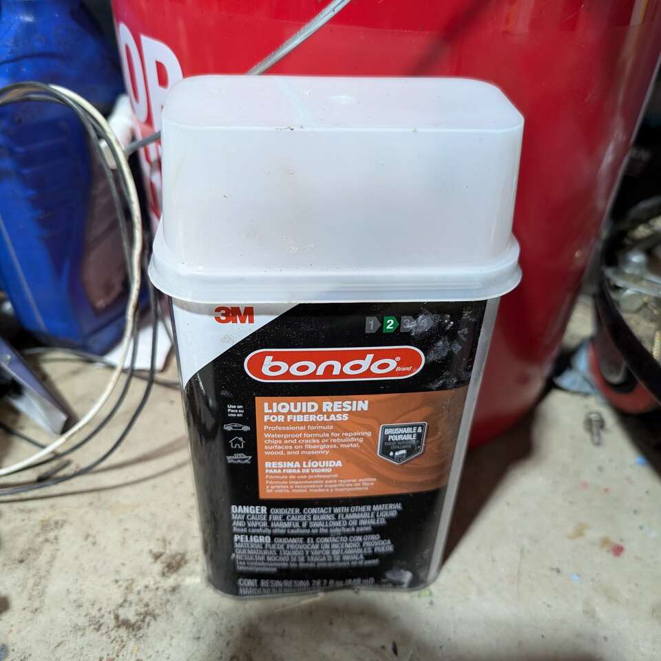 Bondo Liquid Resin