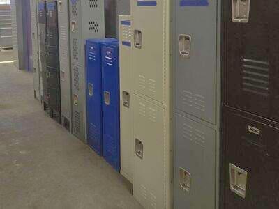 Used Metal Lockers, Garage Locker, Mud room storage cabinet, kid locker