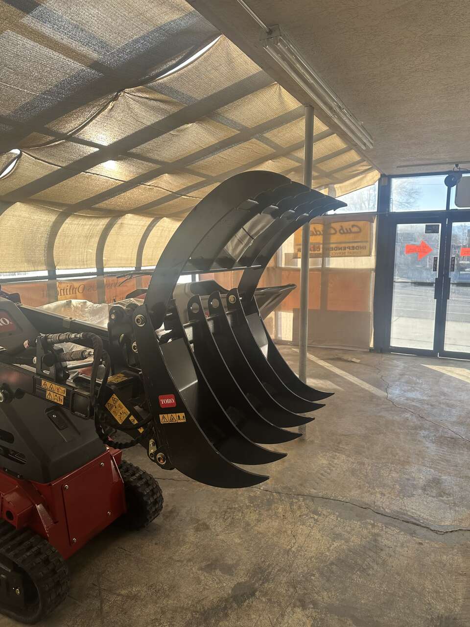 Toro Dingo Grapple Rake Attachment