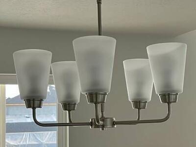 Various NEW Ceiling and Vanity Lights see Prices and Quantities in description