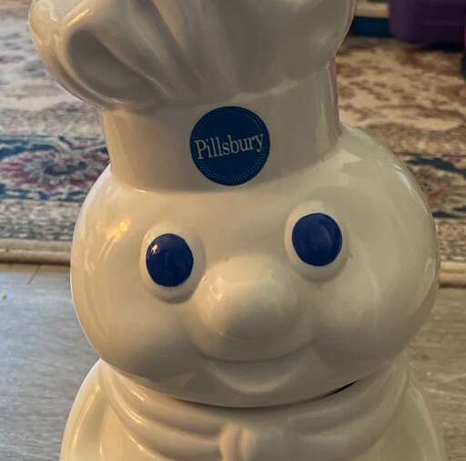 Vintage Pillsbury Dough Boy Cookie Jar