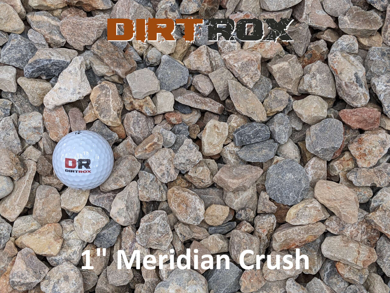 1" Meridian Crush Gravel - Home Delivery