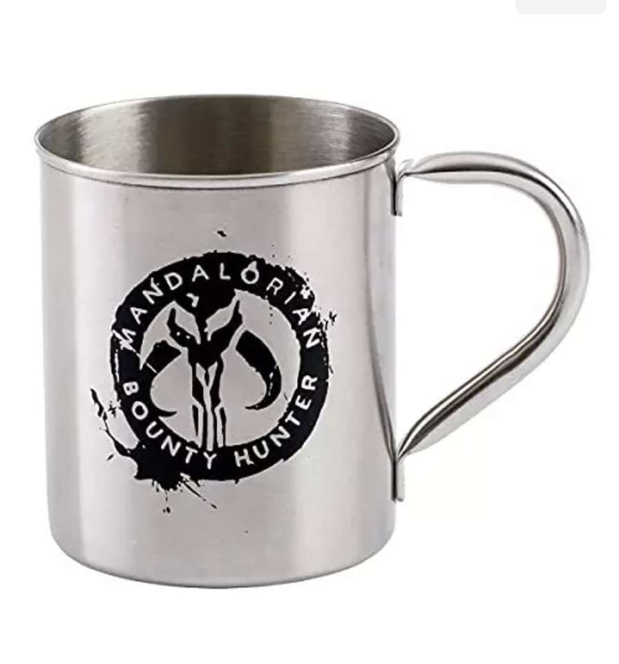 Star Wars Mandalorian Bounty Hunter Metal Mug