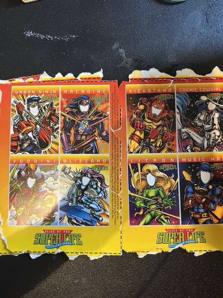 Jenos Super Life 1995 Collector Cards