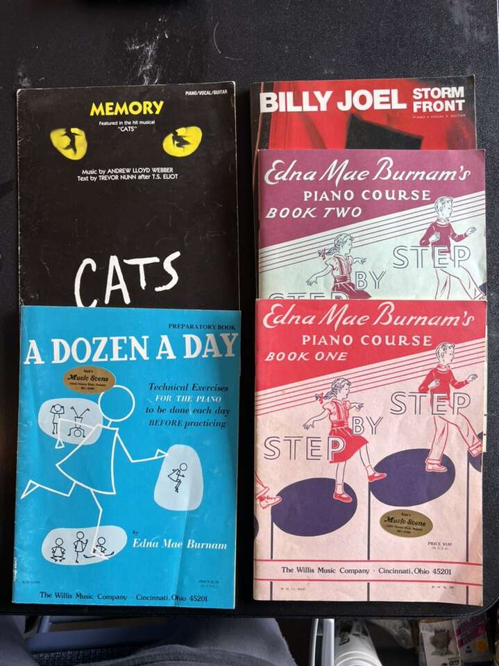 Sheet Music Bundle Beginning And Up Joel Cats