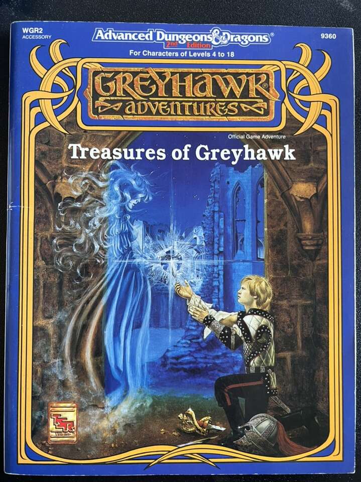Treasures Of Greyhawk Dungeons And Dragons 1992