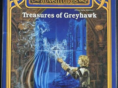 Treasures Of Greyhawk Dungeons And Dragons 1992