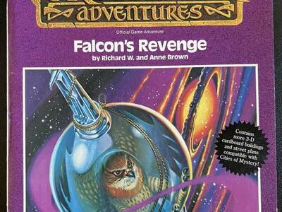 Falcons Revenge Greyhawk Adventure AD&D 1990