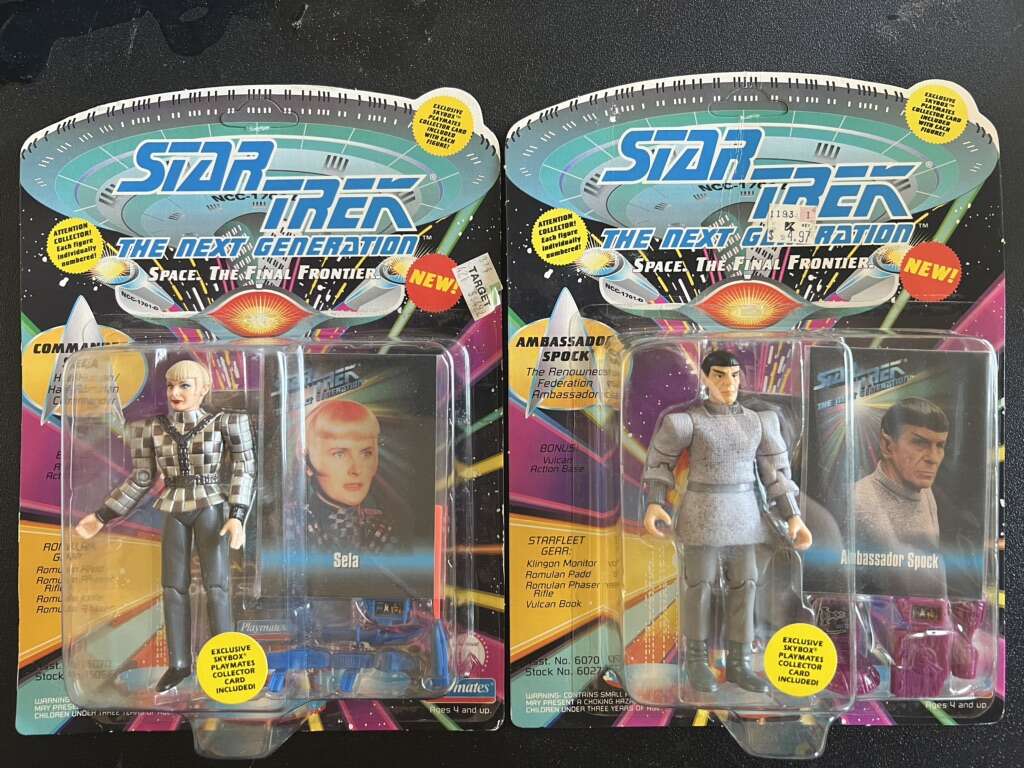 Star Trek Next Generation Sela And Spock