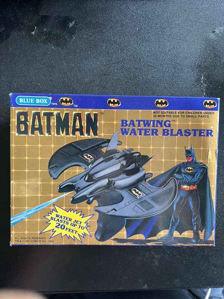Batman Batwing Water Blaster Vintage 1989
