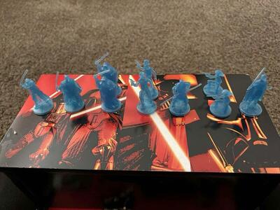 Star Wars Saga Hologram Mini Figures 2006