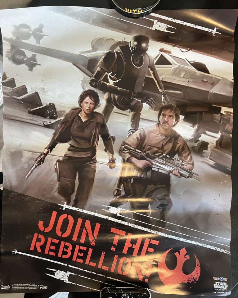 Star Wars Rogue One Poster Join The Rebellion