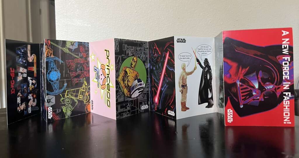 Star Wars Post Card Set 1997 Force In Fashion