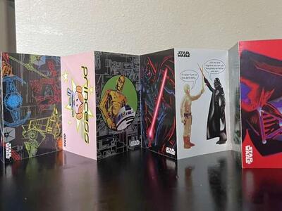 Star Wars Post Card Set 1997 Force In Fashion