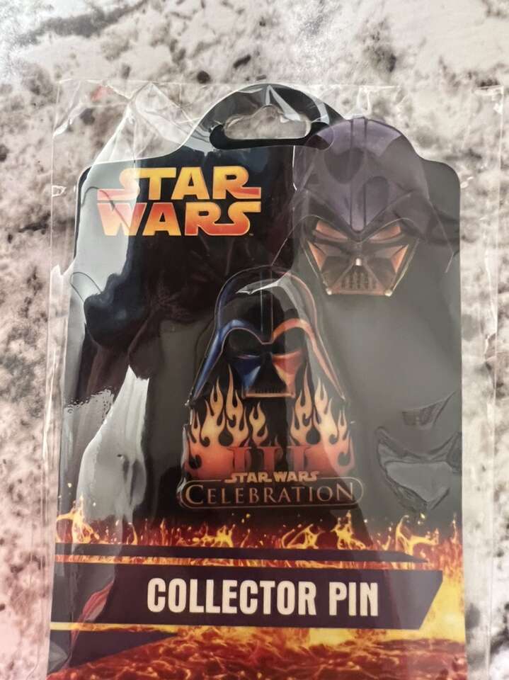 Star Wars Pin Celebration 3 Darth Vader 2005 RARE