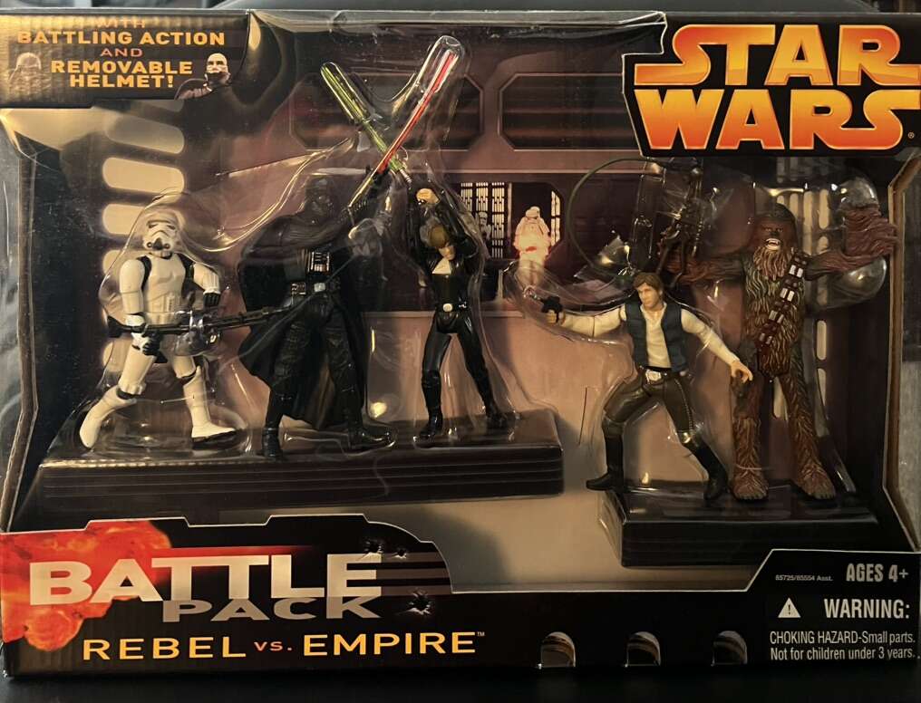 Star Wars Battle Packs Rebel vs Empire