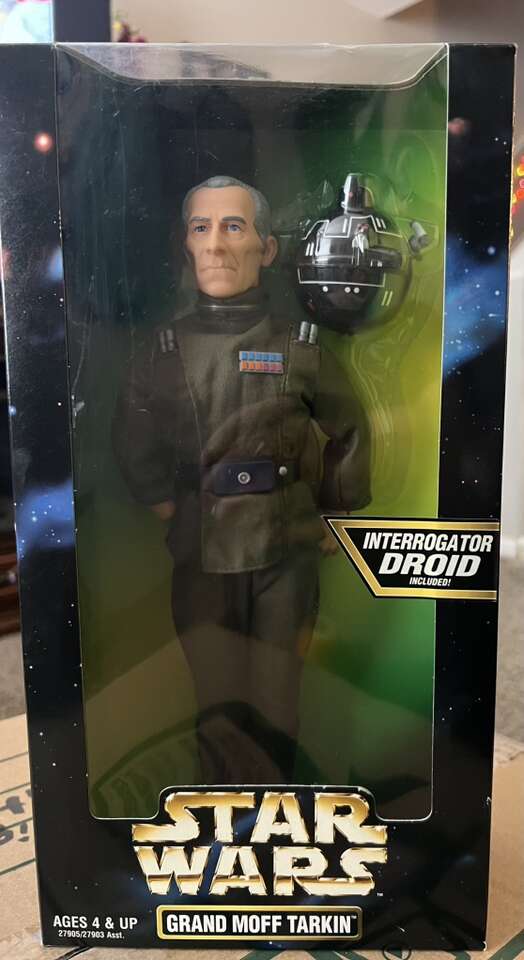 Star Wars Grand Moff Tarkin And Interrogator Droid