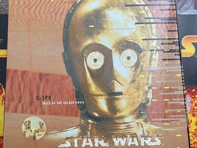 Star Wars C-3PO Masterpiece Edition Book Figure
