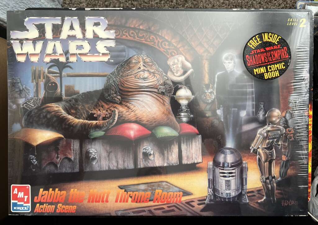 Star Wars Jabba The Hutt Throne Room Model