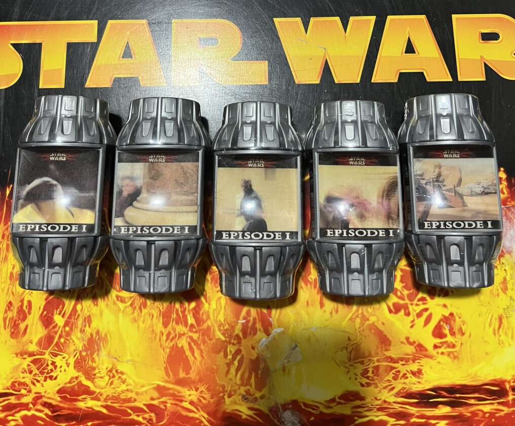 Star Wars Episode 1 Candy Film Action Containers